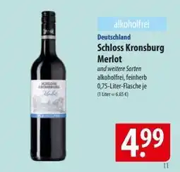 Famila Nord Ost Schloss Kronsburg Merlot Angebot