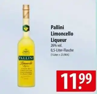 Famila Nord Ost Pallini Limoncello Liqueur Angebot