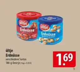 Famila Nord Ost ÜLTJE Erdnüsse Angebot