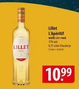 Famila Nord Ost Lillet L'Apéritif Angebot