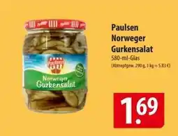 Famila Nord Ost Paulsen Norweger Gurkensalat Angebot