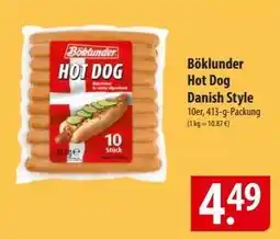 Famila Nord Ost Böklunder Hot Dog Danish Style Angebot
