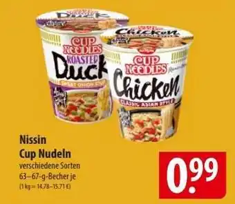 Famila Nord Ost Nissin Cup Nudeln Angebot