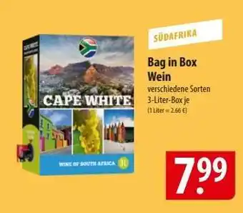 Famila Nord Ost Bag in Box Wein Angebot