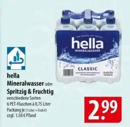 Famila Nord Ost Hella Mineralwasser Angebot