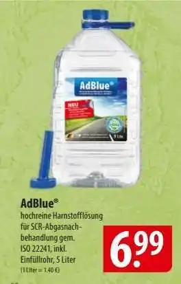 Famila Nord Ost AdBlue Angebot