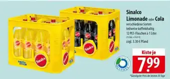 Famila Nord Ost Sinalco Limonade oder Cola Angebot