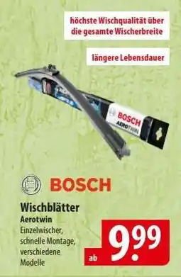 Famila Nord Ost Bosch Wischblätter Aerotwin Angebot