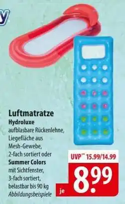 Famila Nord Ost Luftmatratze Angebot