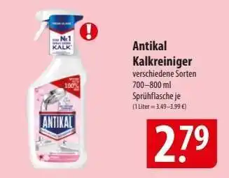 Famila Nord Ost ANTIKAL Kalkreiniger Angebot