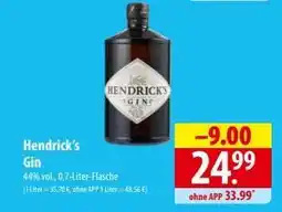 Famila Nord Ost Hendrick's Gin Angebot