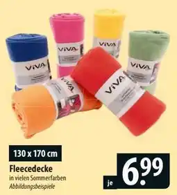 Famila Nord Ost Fleecedecke Angebot