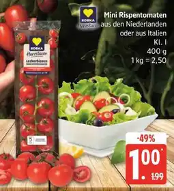 Edeka Mini-Rispentomaten Angebot