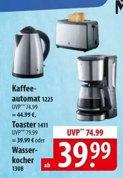 Famila Nord Ost Wasserkocher Angebot