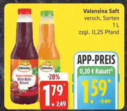 Edeka Valensina Saft Angebot