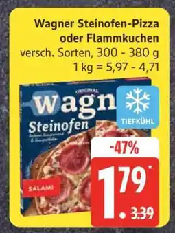 Edeka Wagner Steinofen Pizza oder Flammkuchen Angebot