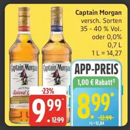Edeka Captain Morgan Angebot