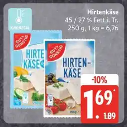 Edeka Hirtenkäse Angebot