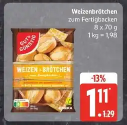 Edeka Weizenbrötchen Angebot