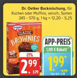 Edeka Dr. Oetker Backmischung Angebot