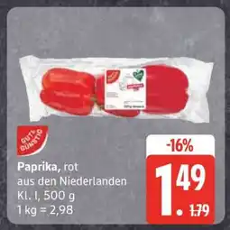 Edeka Paprika rot Angebot