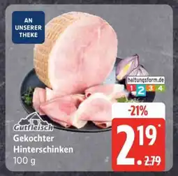 Edeka Gutfleisch Gekochter Hinterschinken Angebot