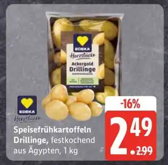 Edeka Speisefrühkartoffeln 'Drillinge' Angebot