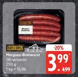 Edeka Merguez-Bratwurst Angebot