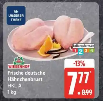 Edeka Frische deutsche Hähnchenbrust Angebot