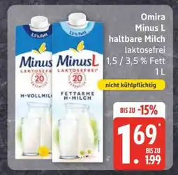 Edeka Omira Minus L haltbare Milch Angebot