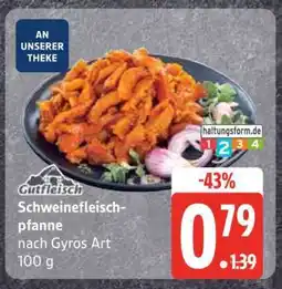 Edeka Schweinefleischpfanne nach Gyros Art Angebot