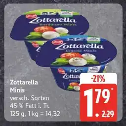 Edeka Zottarella Minis Angebot