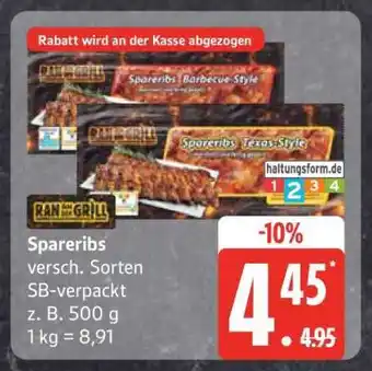 Edeka Spareribs Angebot