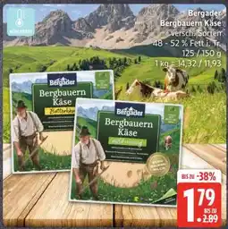 Edeka BERGADER Bergbauern-Käse Angebot