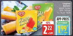 Edeka Langnese Eiscreme Angebot