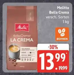 Edeka Melitta Bella Crema Angebot
