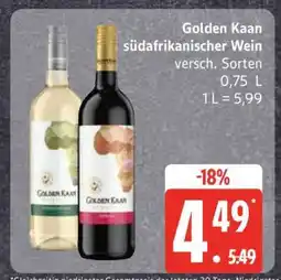 Edeka Golden Kaan südafrikanischer Wein Angebot