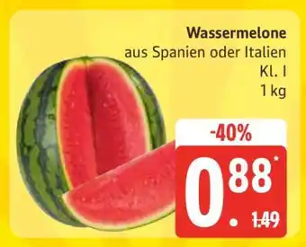 Edeka Wassermelone Angebot