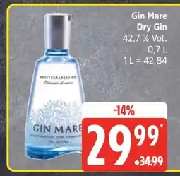 Edeka Gin Mare Dry Gin Angebot