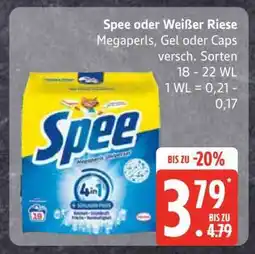 Edeka Spee oder Weißer Riese Angebot