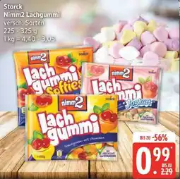 Edeka STORCK Nimm2 Lachgummi Angebot