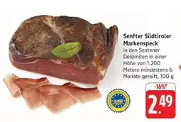 Edeka Senfter Südtiroler Markenspeck Angebot