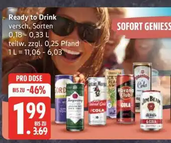 Edeka Ready to Drink Angebot