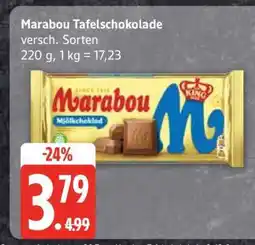 Edeka MARABOU Tafelschokolade Angebot