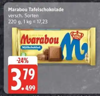 Edeka MARABOU Tafelschokolade Angebot