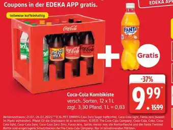 Edeka Coca-Cola Kombikiste Angebot
