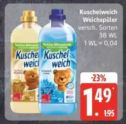 Edeka KUSCHELWEICH Weichspüler Angebot