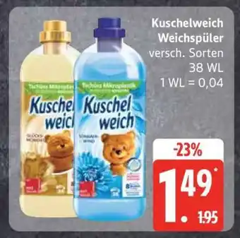 Edeka KUSCHELWEICH Weichspüler Angebot