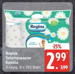 Edeka Regina Toilettenpapier Kamille Angebot