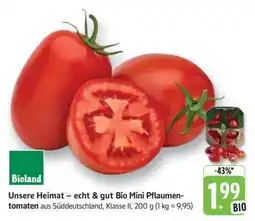 Edeka Unsere Heimat – echt & gut Bio Mini Pflaumentomaten Angebot